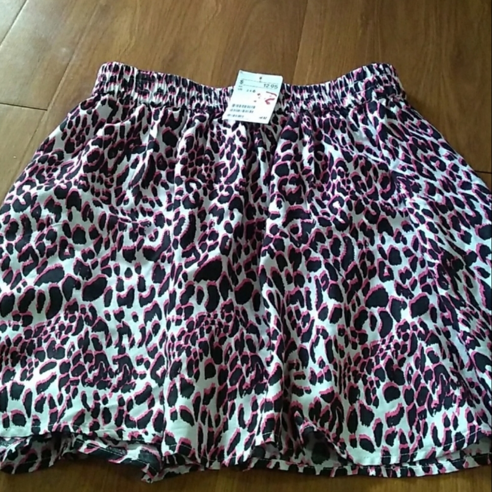 Divided by H&M animal print miniskirt